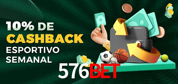 10% de bônus de cashback na 576bet